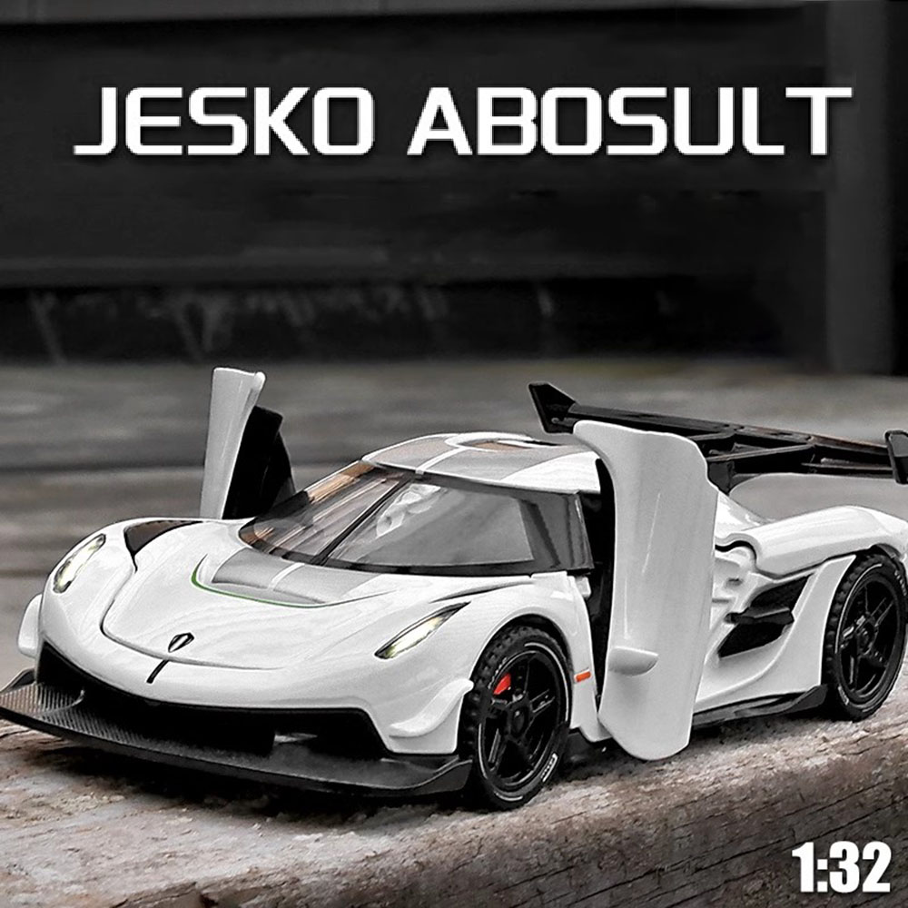 Model Kit Ferrari - Escala 1:32 knsg jesko modelo de