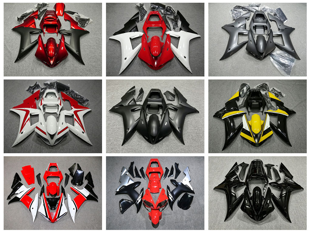 Model Kit Yamaha R1 - 4 novos kits de carenagem ABS