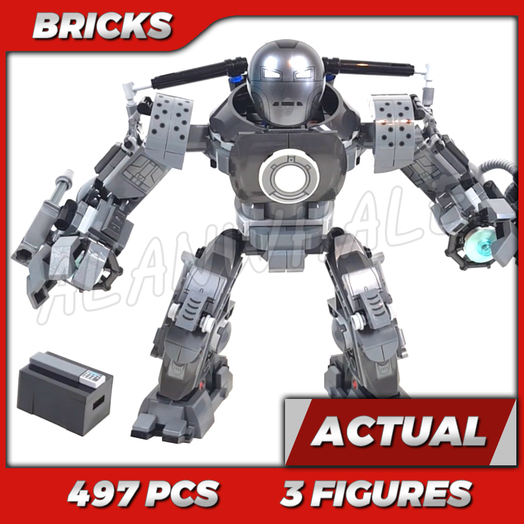 Model Kit Iron Sickle - 497 peças Super Fighter Revenger Iron