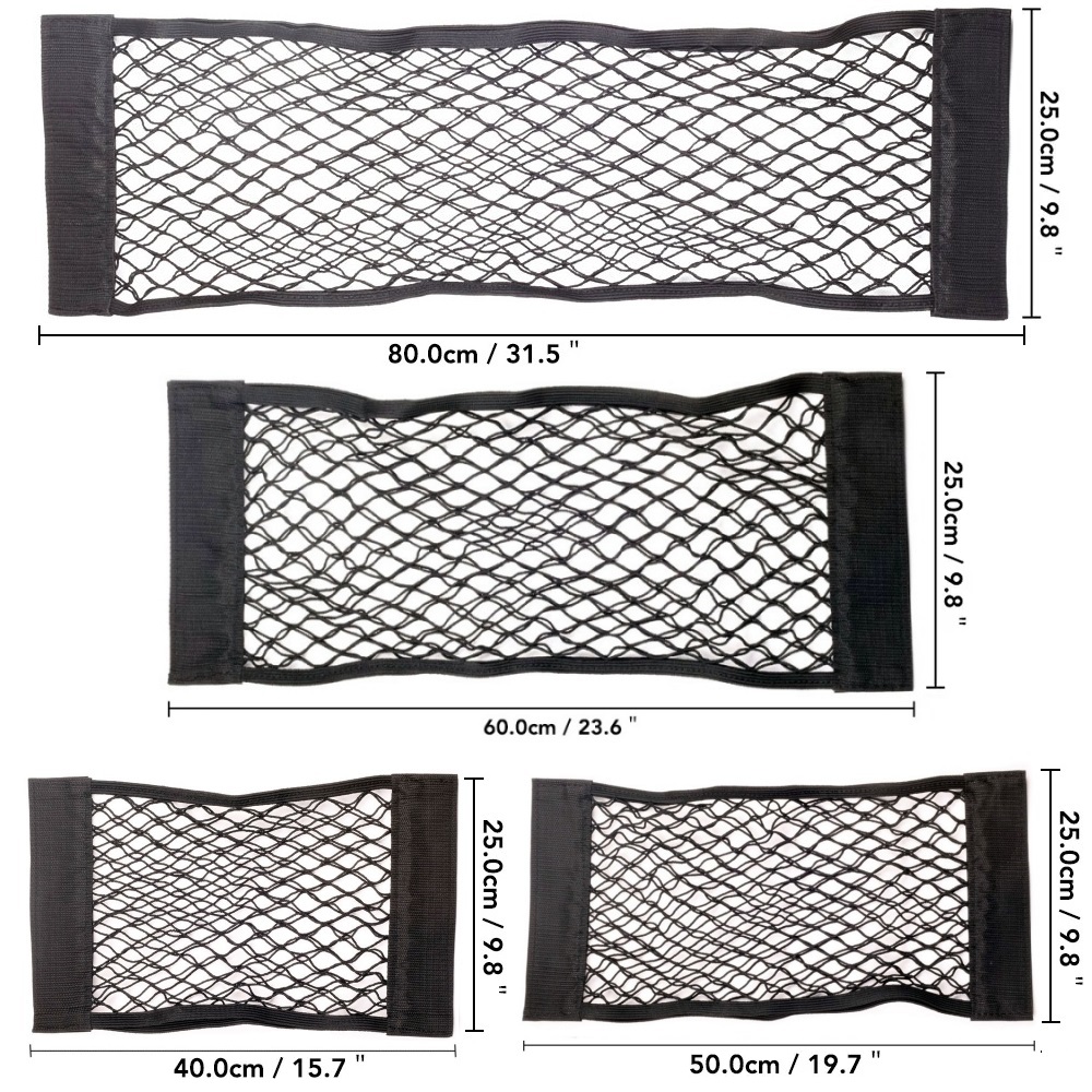 Model Kit Runner Organizer - Rede elástica para porta-malas, malha traseira
