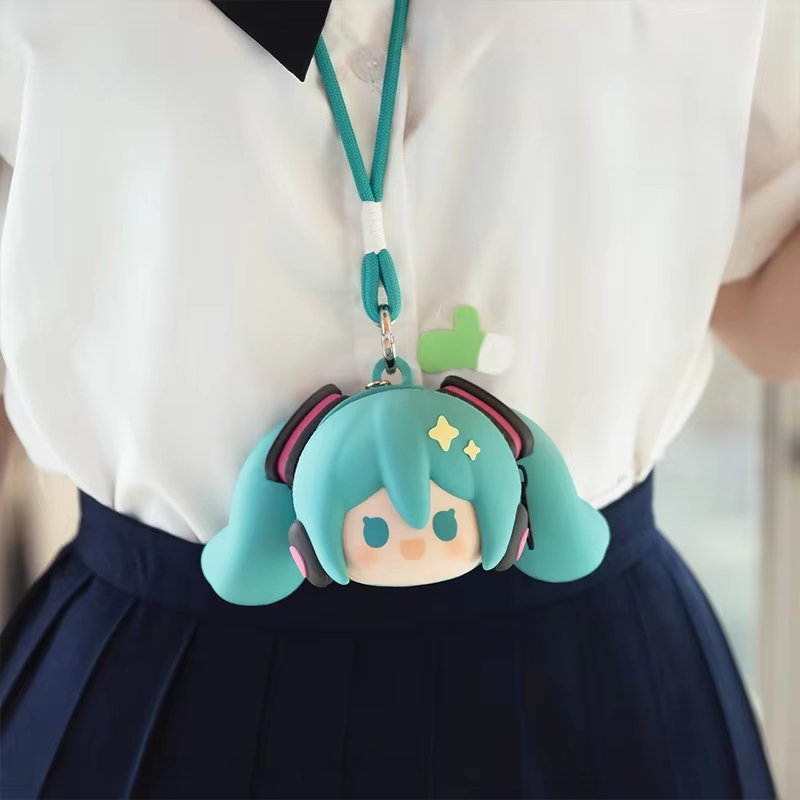 Model Kit Hatsune Miku - Bonito Porta-Moedas Hatsune Miku, Estojo para