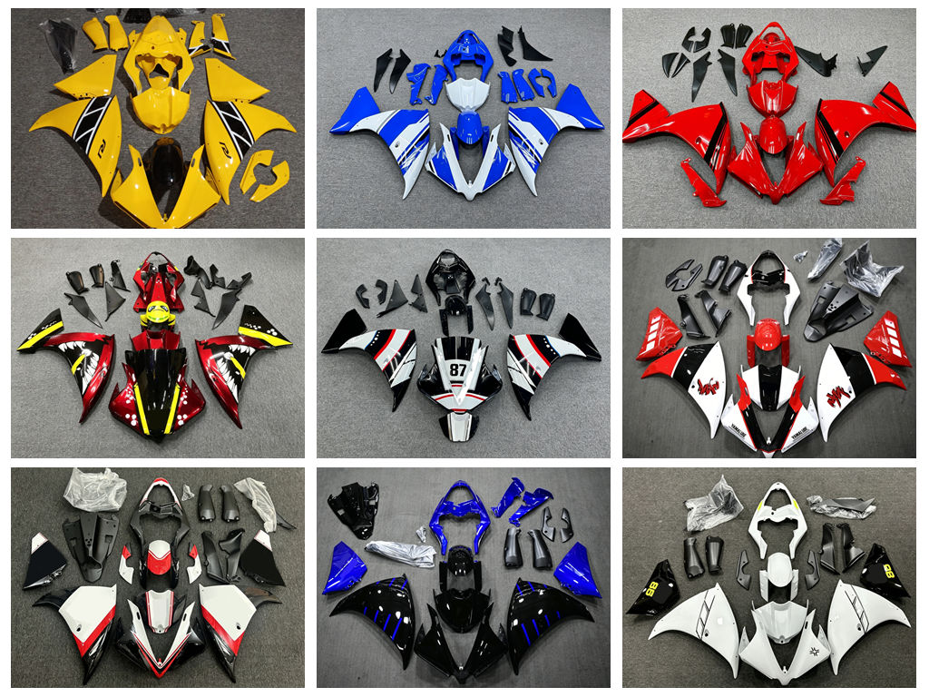 Model Kit Yamaha R1 - 4 novos kits de defletores de
