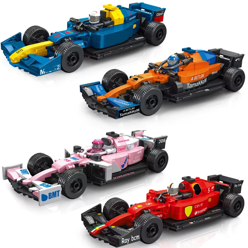 Model Kit Ferrari - 2025 velocidade rally corrida cidade campeões
