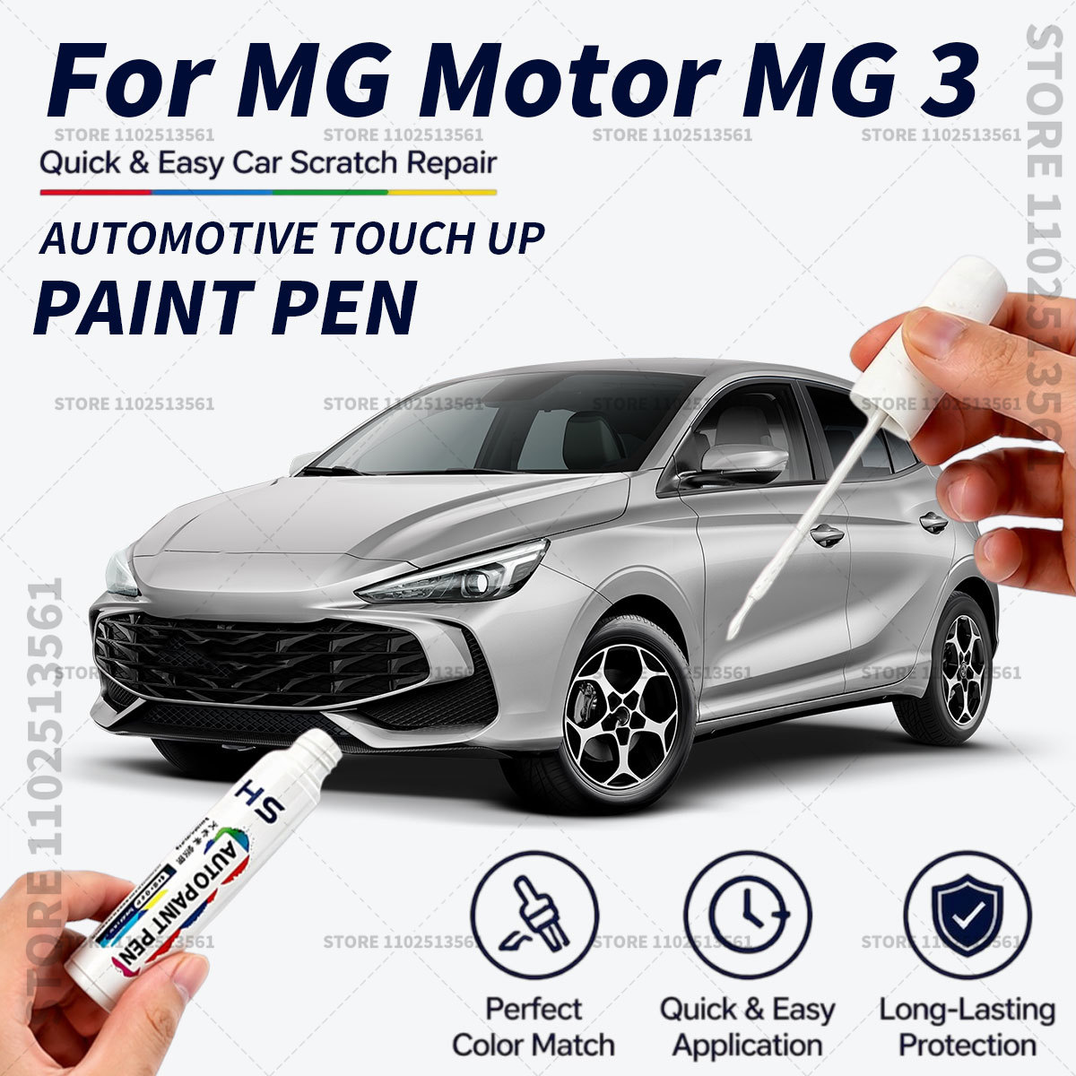 Paint Model Kit - Caneta de Retoque de Pintura para