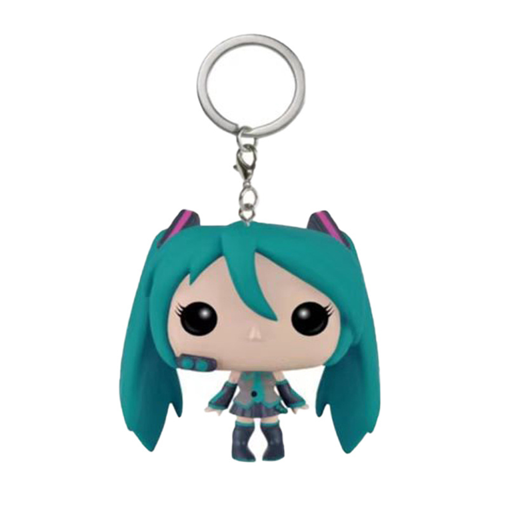 Model Kit Hatsune Miku - Chaveiro de Anime Hatsune Miku, Brinquedo