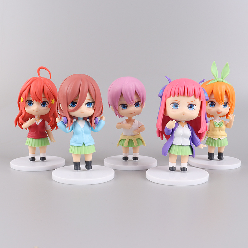 Model Kit Hatsune Miku - 5 peças de figuras de anime