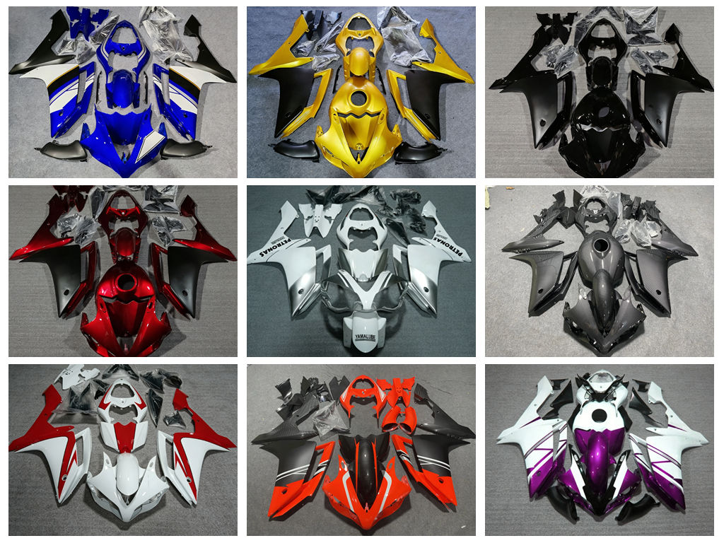 Model Kit Yamaha R1 - 4 novos kits de defletores de