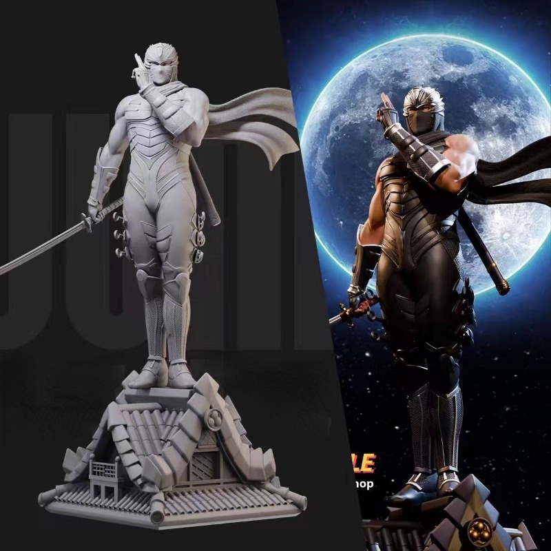 Miniature Black Robe Ninja Ryu - Model Kit Baki avaliação e preço
