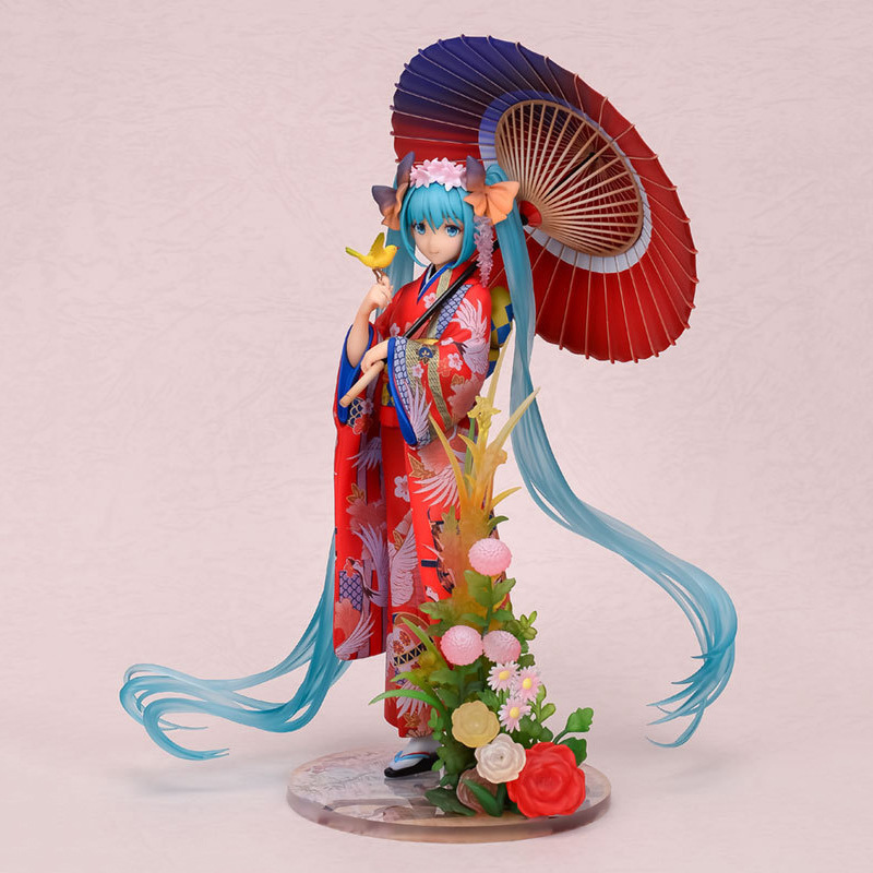Figura Floral de Kimono Hatsun - Model Kit Hatsune Miku avaliação e preço