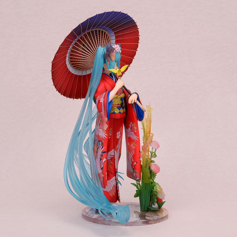 Figura Floral de Kimono Hatsun - Model Kit Hatsune Miku avaliação e preço