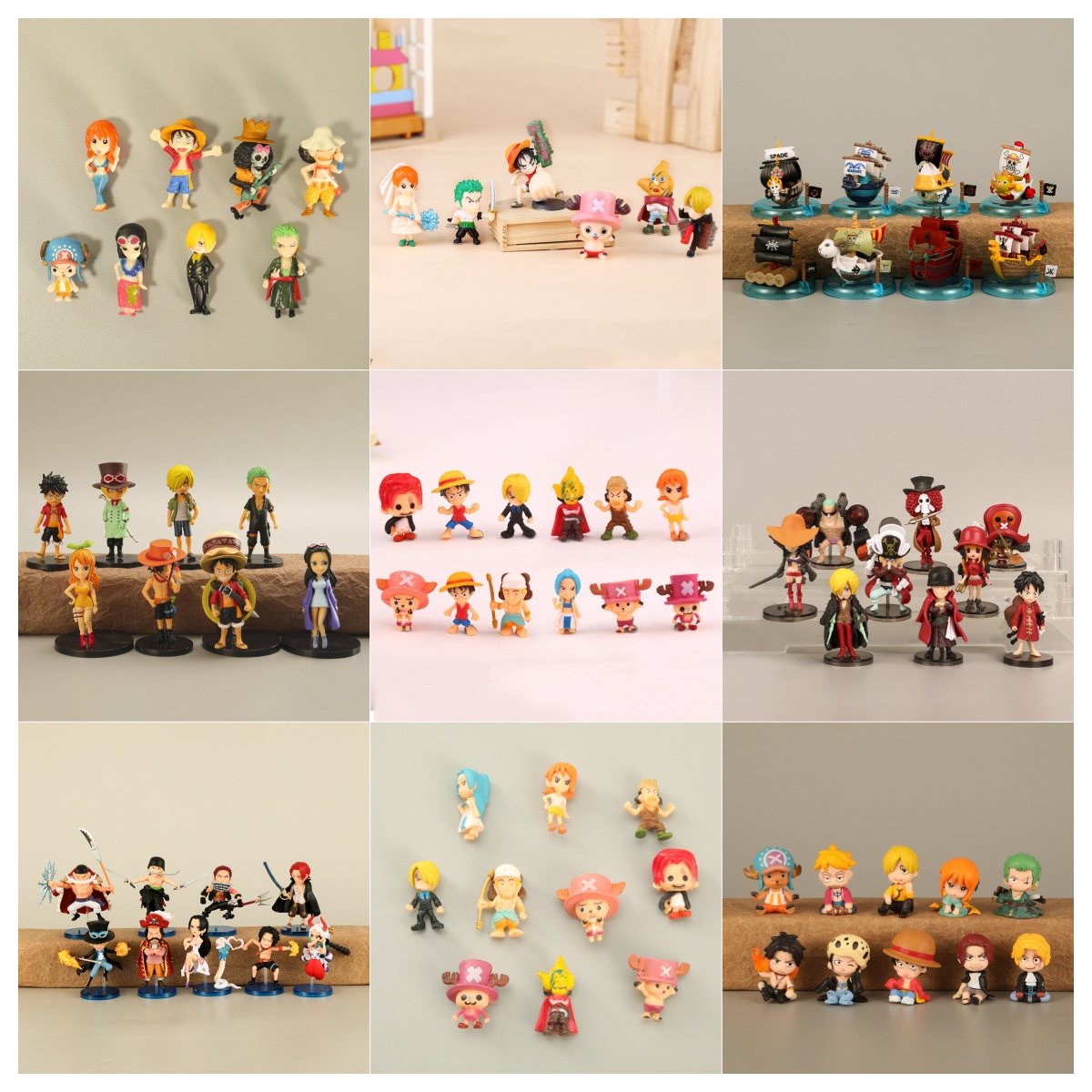 6-12 Pçs/set Uma Peça Macaco D - Model Kit Chopper avaliação e preço