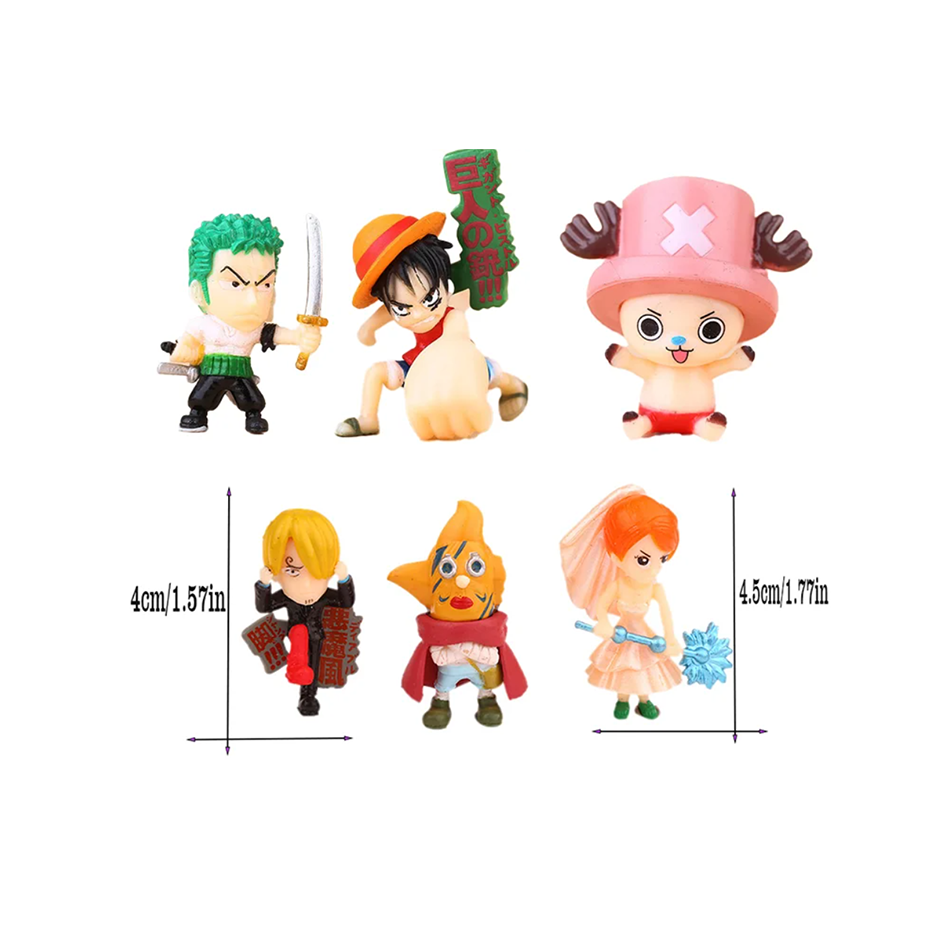 Conjunto de 6 Peças One Piece  - Model Kit Chopper avaliação e preço