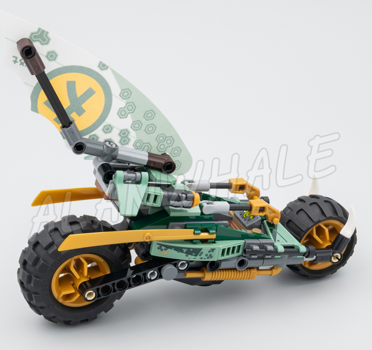 183 peças Shinobi 2 em 1 Veícu - Model Kit Chopper avaliação e preço