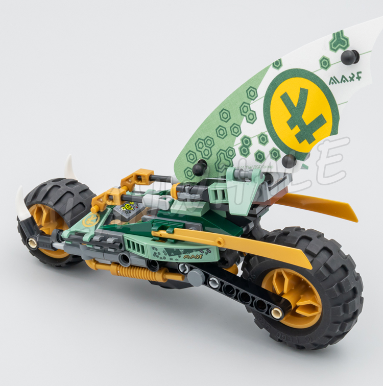 183 peças Shinobi 2 em 1 Veícu - Model Kit Chopper avaliação e preço
