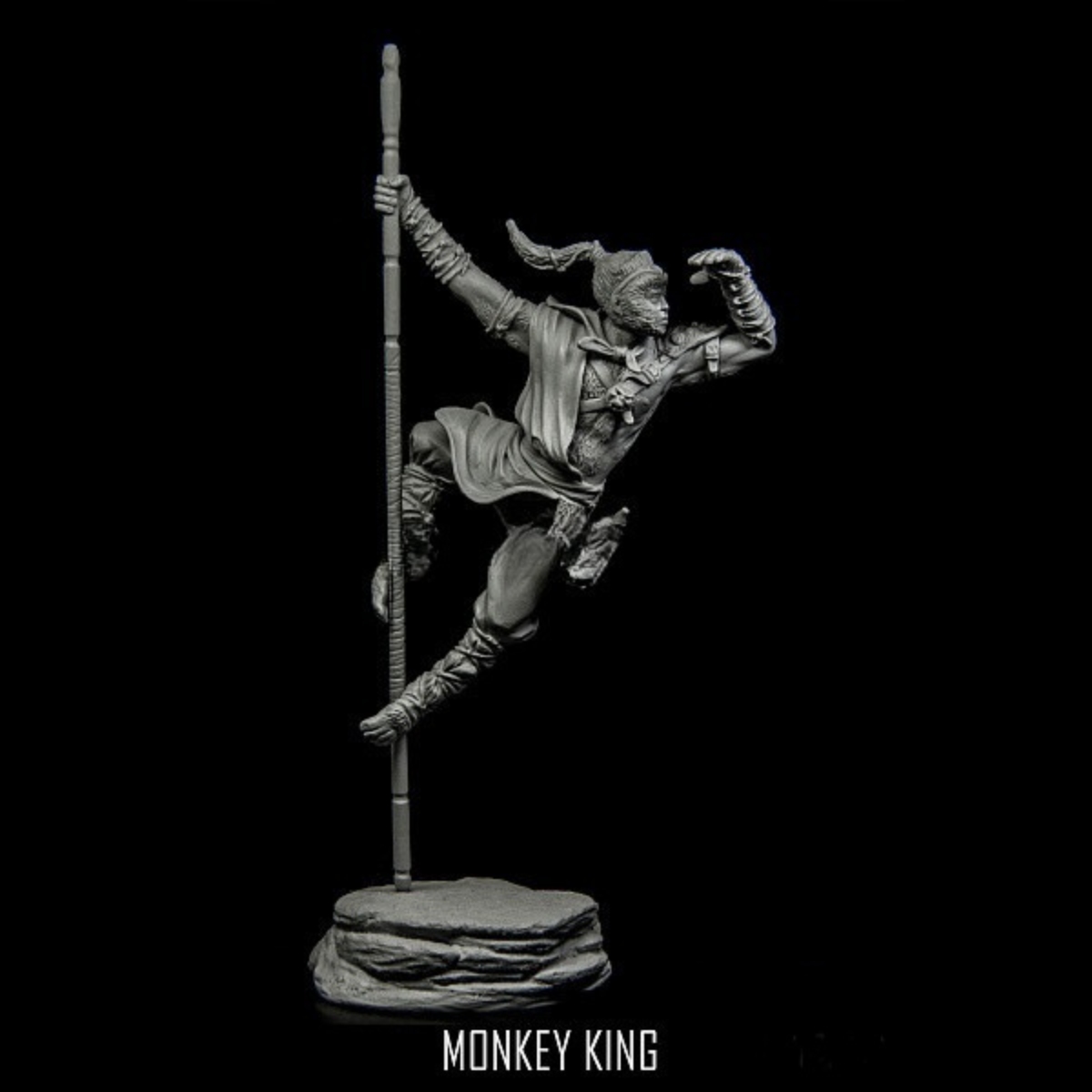 Modelo de soldado em resina GK - Model Kit Wukong avaliação e preço