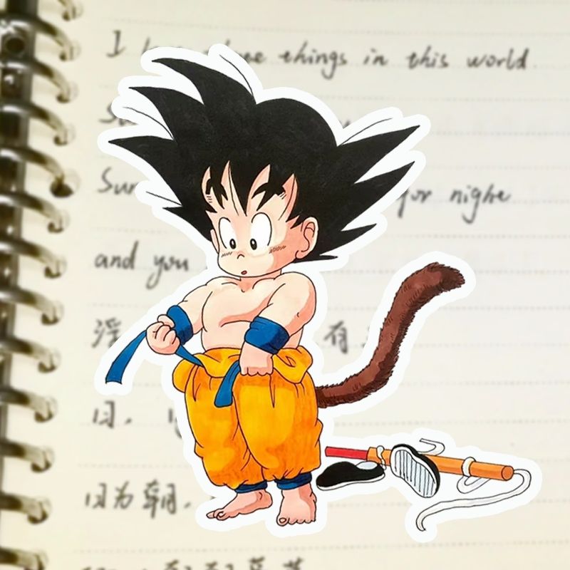 Novos adesivos Dragon Ball Sun - Model Kit Wukong avaliação e preço