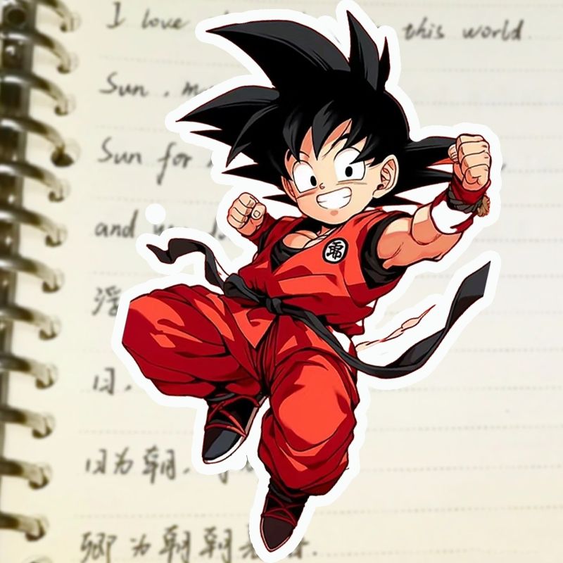 Novos adesivos Dragon Ball Sun - Model Kit Wukong avaliação e preço