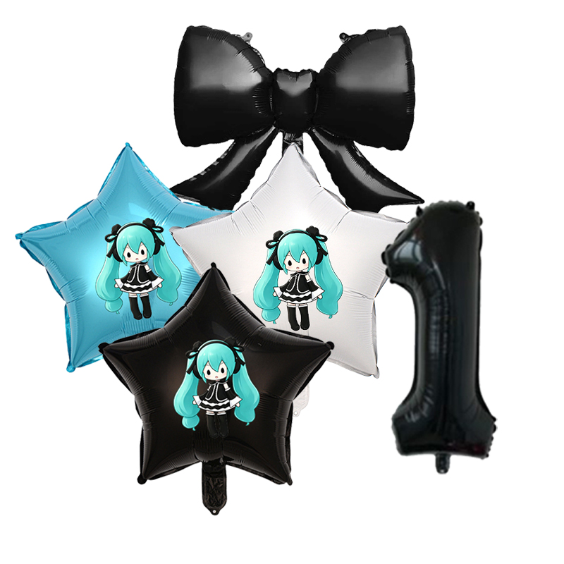 Kit de Balões de Látex Estampa - Model Kit Hatsune Miku avaliação e preço