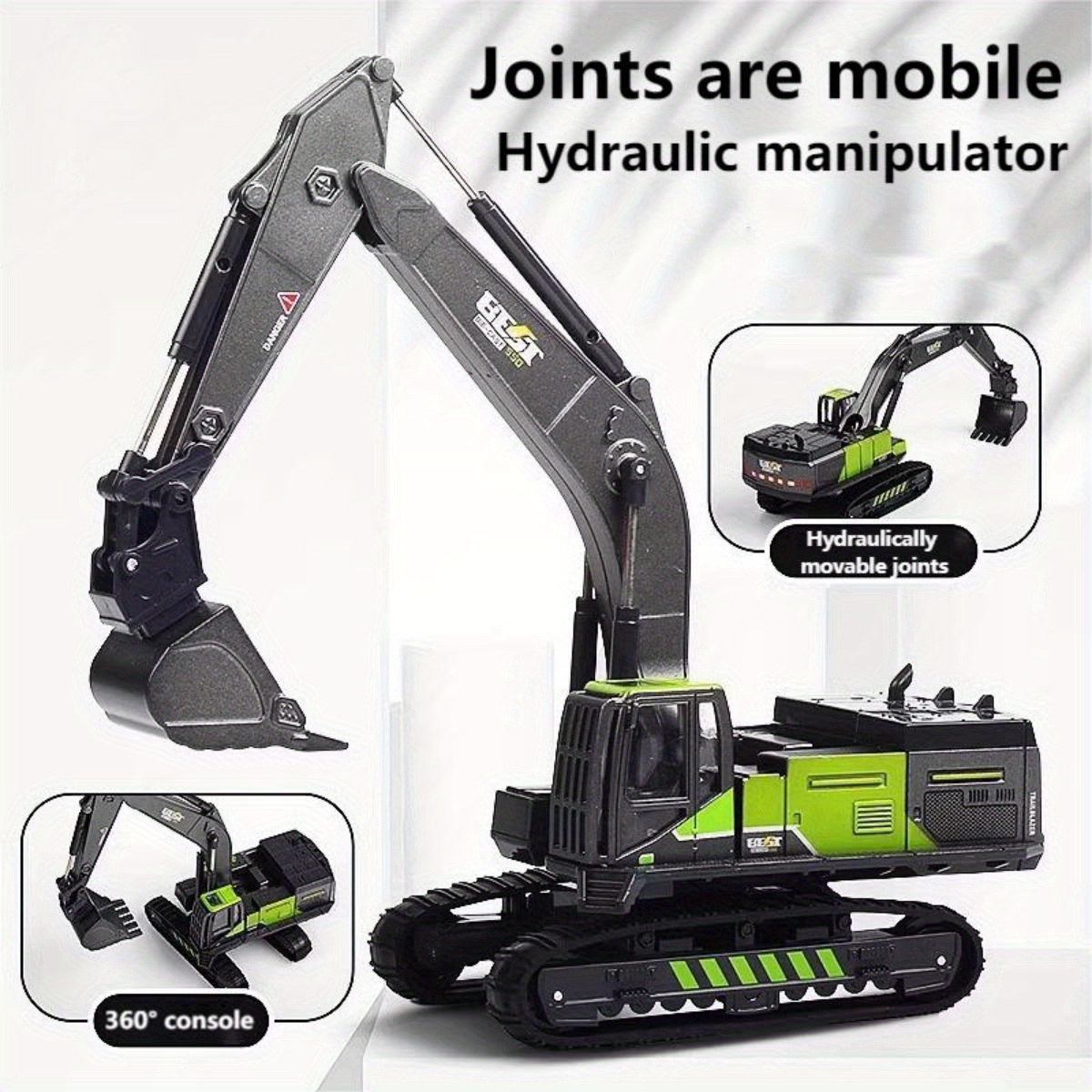 Modelo de Veículo de Engenhari - Model Kit Excavator avaliação e preço