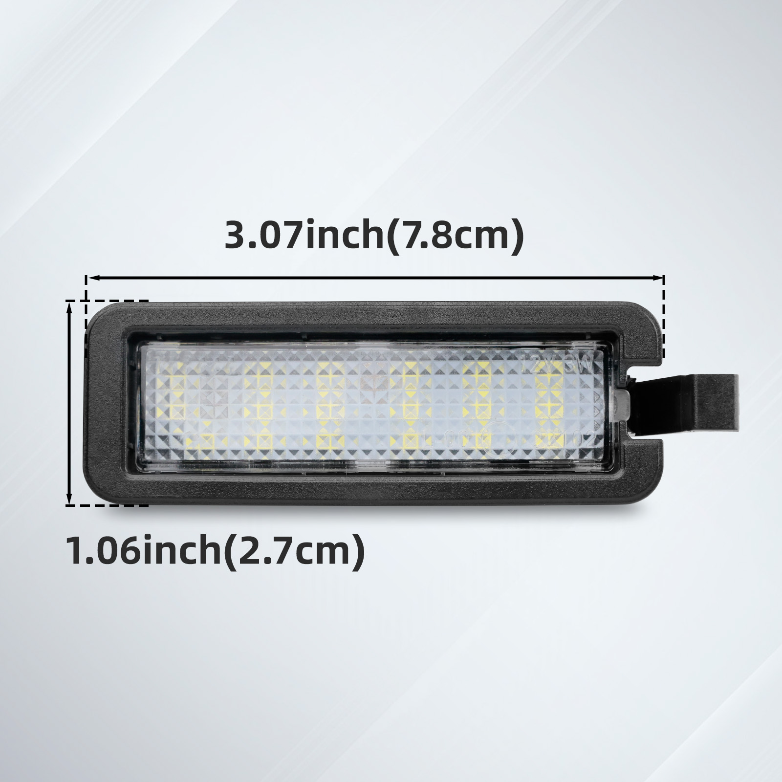 Luz led da placa de licença pa - Model Kit Dodge Charger avaliação e preço