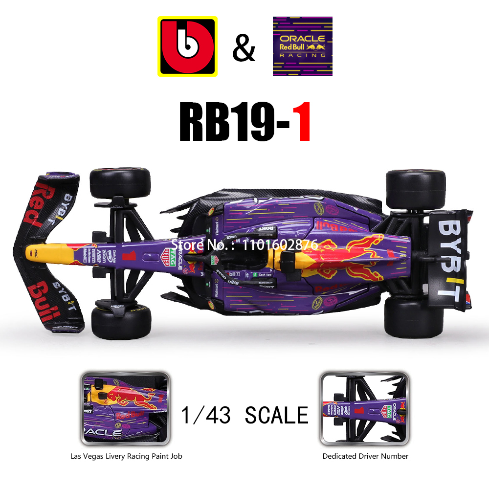 Bburago 1:43 2023 F1 Red Bull  - Model Kit Ferrari avaliação e preço