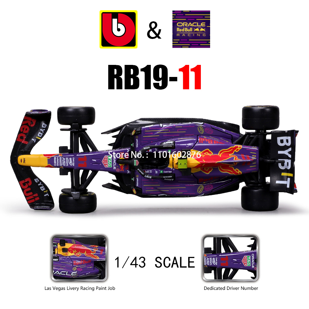 Bburago 1:43 2023 F1 Red Bull  - Model Kit Ferrari avaliação e preço