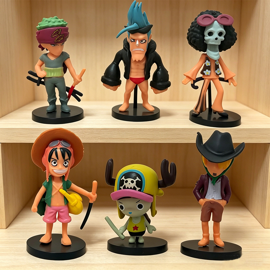 Conjunto de 6 Figuras Q Versio - Model Kit Chopper avaliação e preço