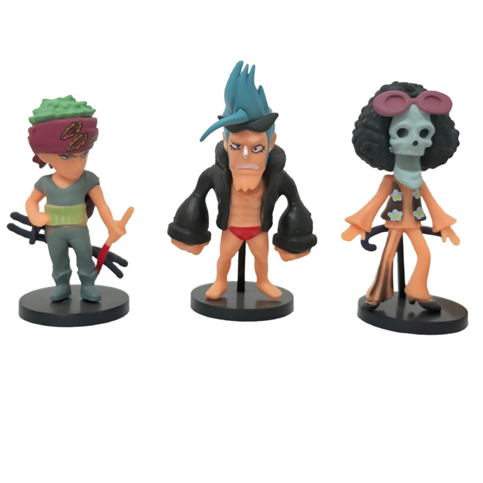 Conjunto de 6 Figuras Q Versio - Model Kit Chopper avaliação e preço