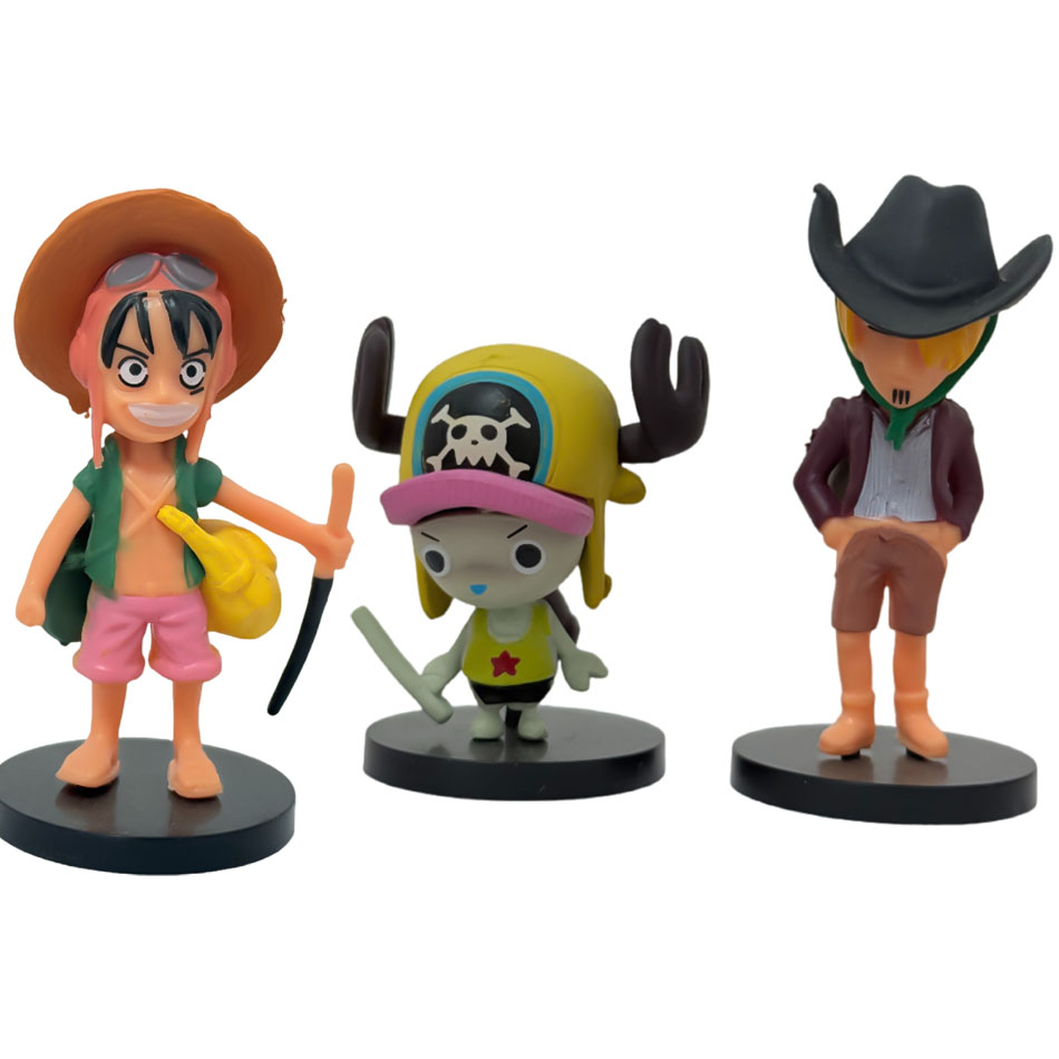 Conjunto de 6 Figuras Q Versio - Model Kit Chopper avaliação e preço