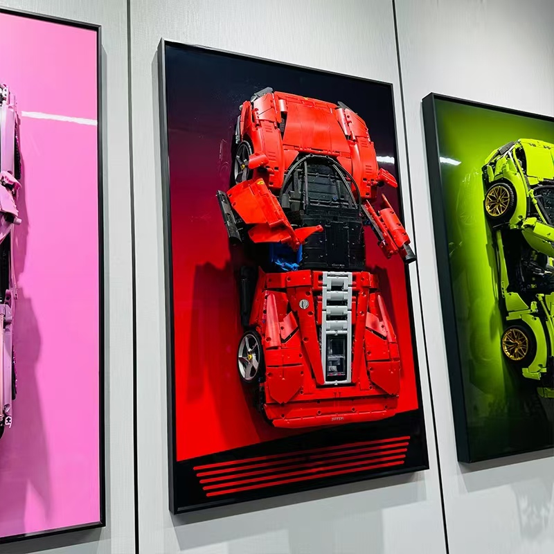 Apenas Painel de Exibição de P - Model Kit Ferrari avaliação e preço
