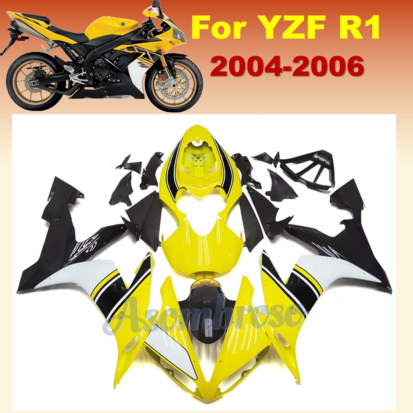 Kit de Carenagens de Plástico  - Model Kit Yamaha R1 avaliação e preço