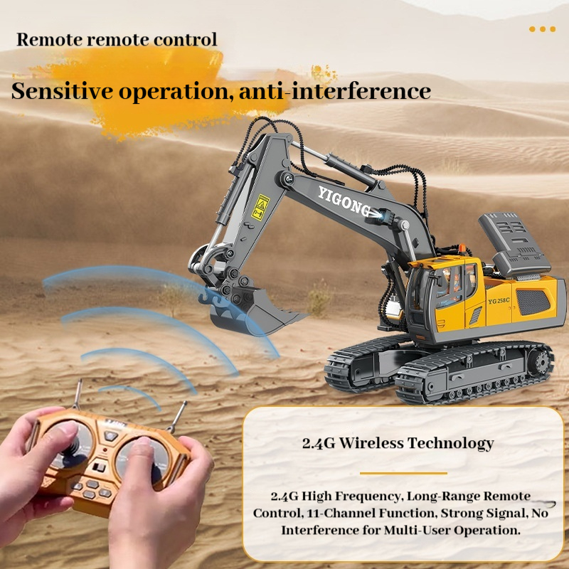 YIGONG Veículo de Engenharia d - Model Kit Excavator avaliação e preço