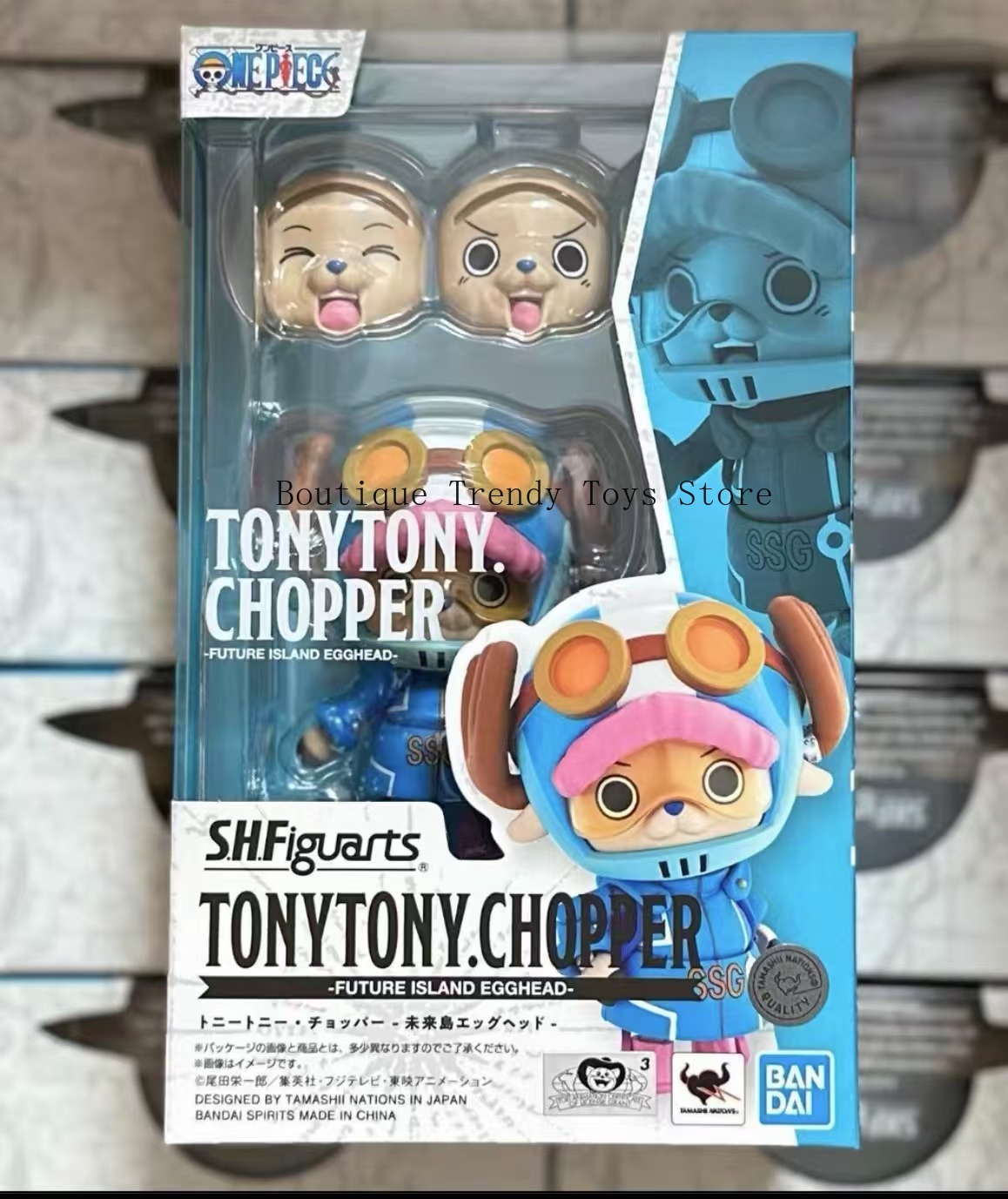 Atacado Genuíno Bandai One Pie - Model Kit Chopper avaliação e preço