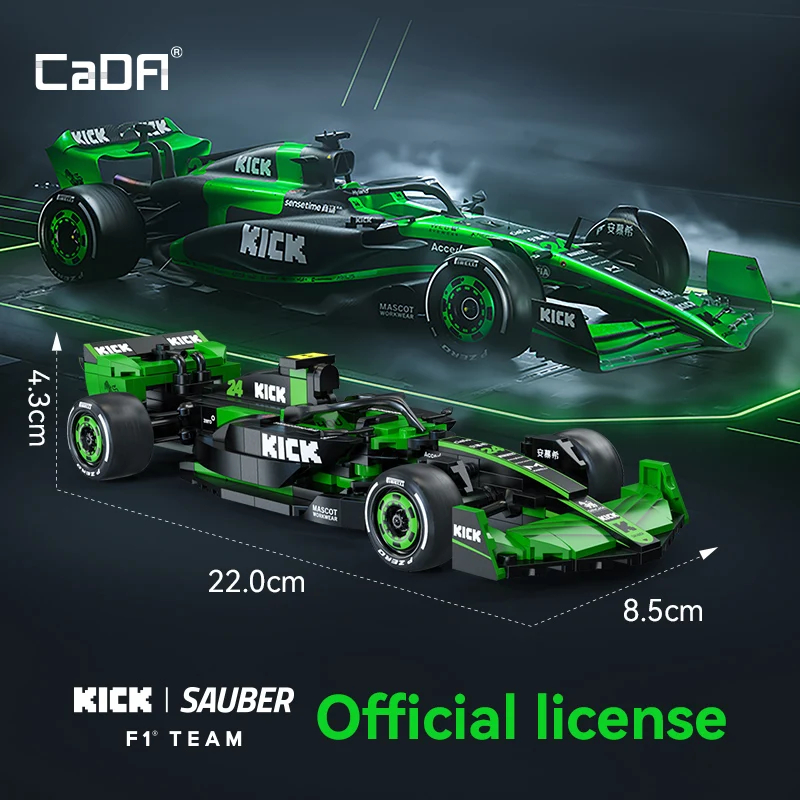 Cada MOC Sauber F1 Team C44 Ca - Model Kit Ferrari avaliação e preço