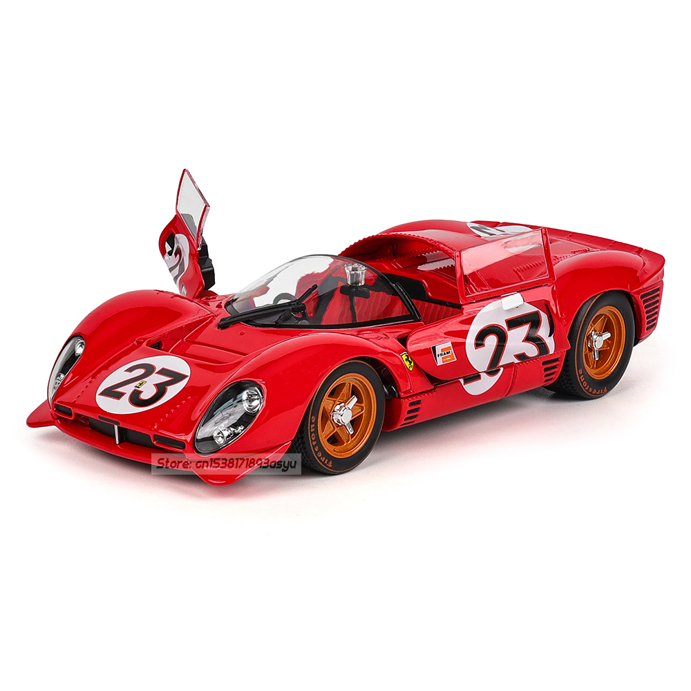 Bburago 1:24 ferrari 330 p4 da - Model Kit Ferrari avaliação e preço