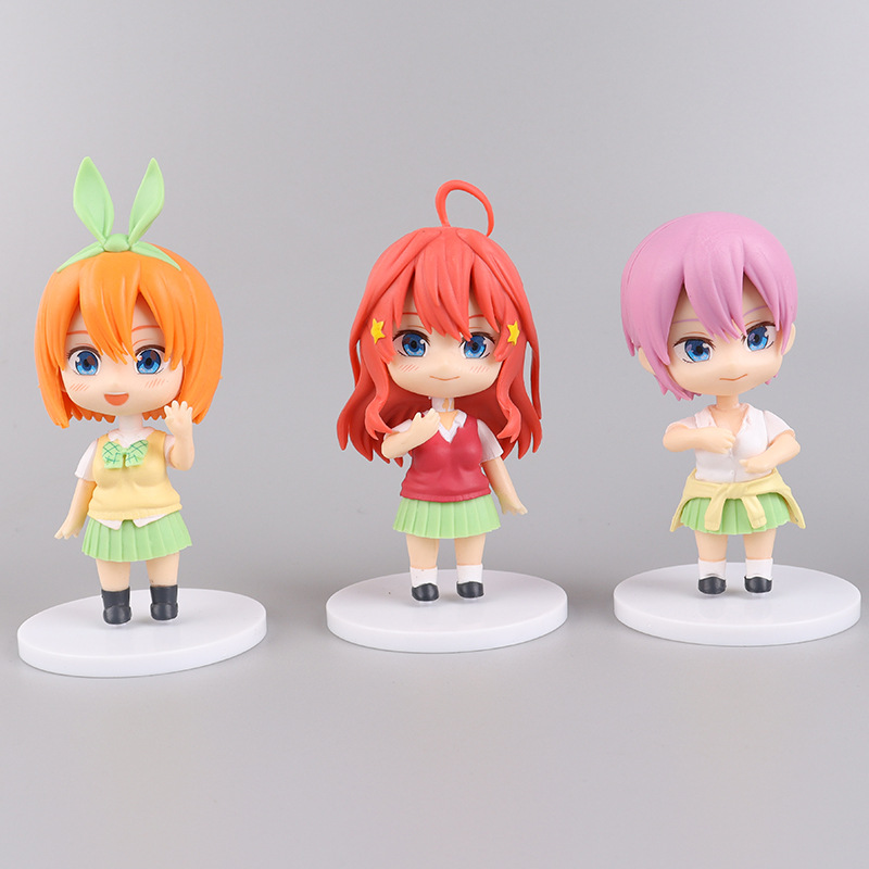 5 peças de figuras de anime Th - Model Kit Hatsune Miku avaliação e preço