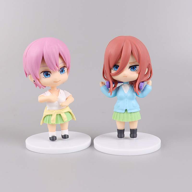 5 peças de figuras de anime Th - Model Kit Hatsune Miku avaliação e preço