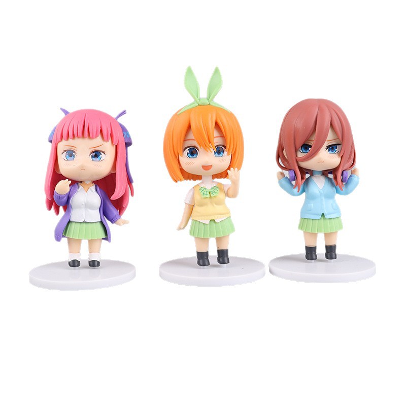 5 peças de figuras de anime Th - Model Kit Hatsune Miku avaliação e preço