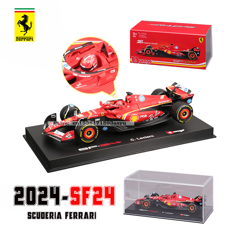 Bburago 1:43 f1 2024 Ferrari S - Model Kit Ferrari avaliação e preço