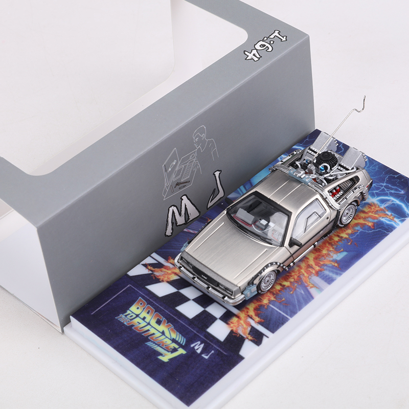 MJ 1:64 DeLorean DMC I II III  - Model Kit Ferrari avaliação e preço