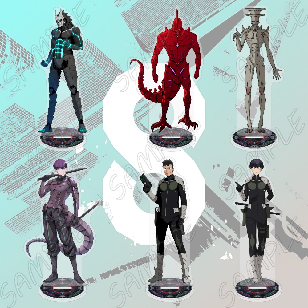 Figura de Acrílico Anime Kaiju - Model Kit Kaiju 8 avaliação e preço