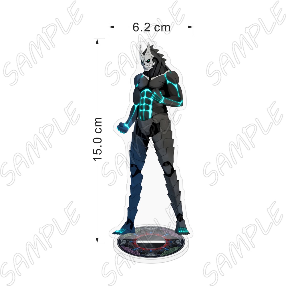 Figura de Acrílico Anime Kaiju - Model Kit Kaiju 8 avaliação e preço